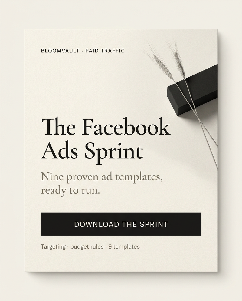 The Facebook Ads Sprint